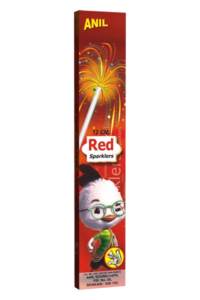 12 cm Deluxe Red Sparklers